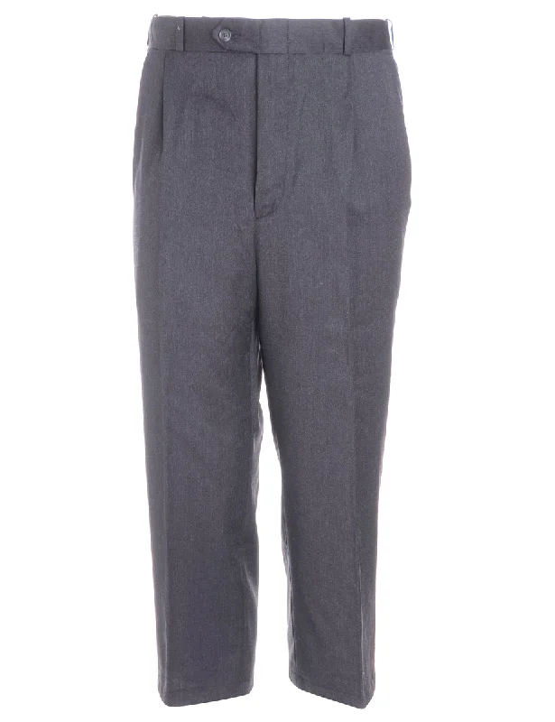 Label Lewis Cropped Smart Trousers Trousers luxurious premium