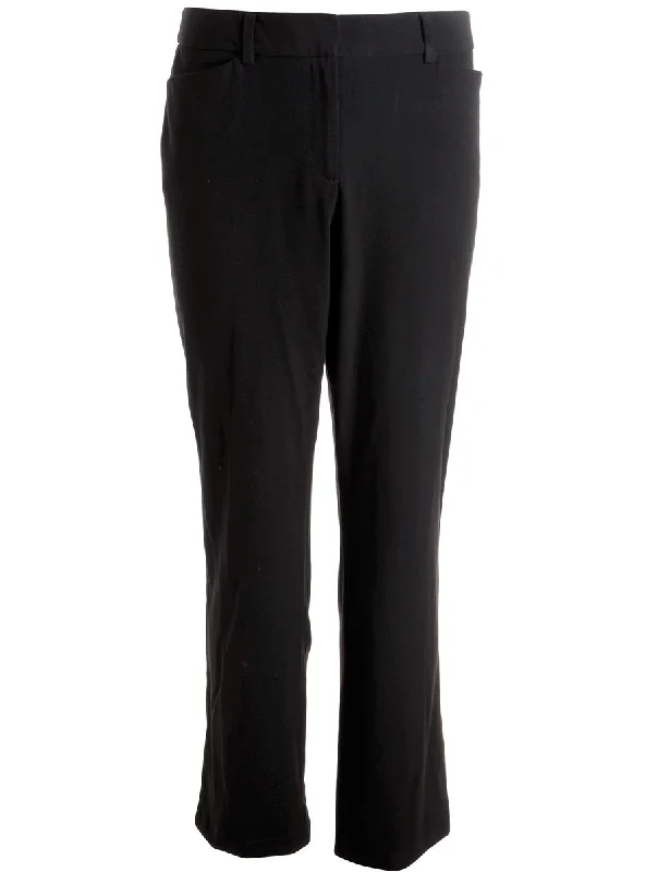 Reworked Cropped Dana Tapered Trousers - W36 Trousers versatile functional