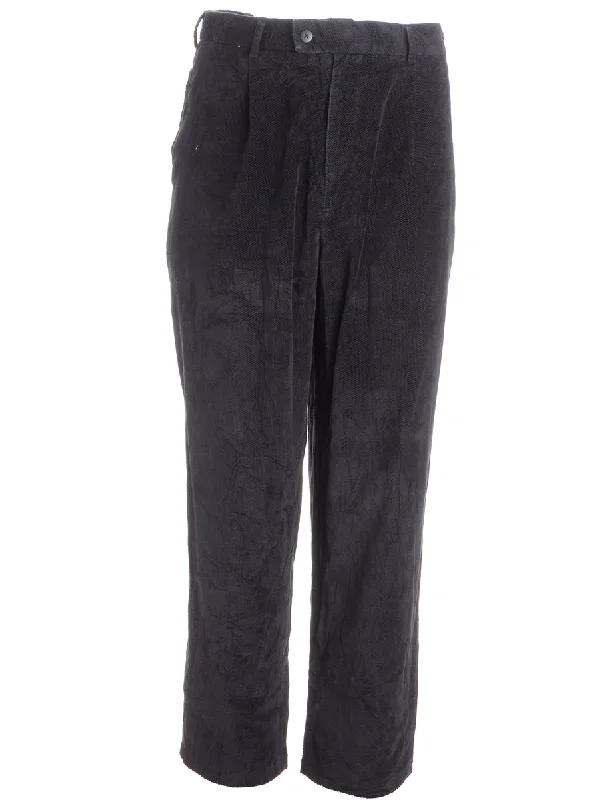 Label Harry Corduroy Trousers Trousers chic elegant