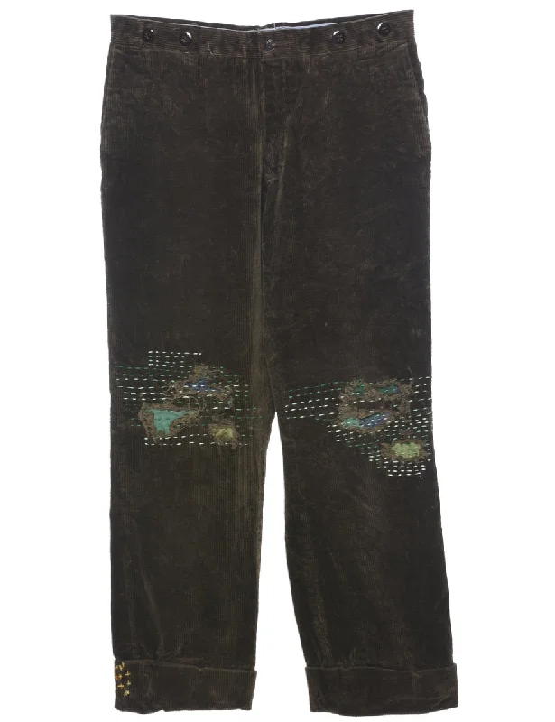 Ralph Lauren Corduroy Trousers - W31 L34 Trousers Trousers Formal