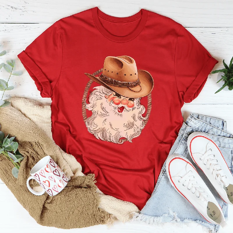 Cowboy Santa Tee