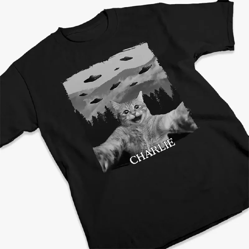 Custom Photo Pets Are Invasive Alien Species - Dog & Cat Personalized Custom Unisex T-shirt, Hoodie, Sweatshirt - Gift For Pet Owners, Pet Lovers