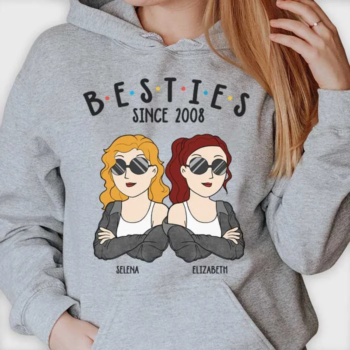 We Are Besties - Personalized Unisex T-shirt, Hoodie - Gift For Bestie