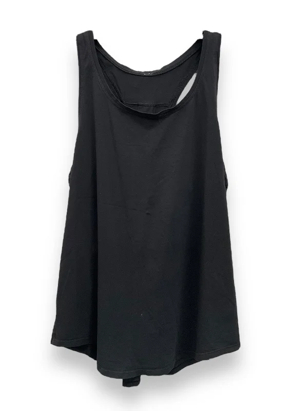 Black Athletic Tank Top Lululemon, Size L