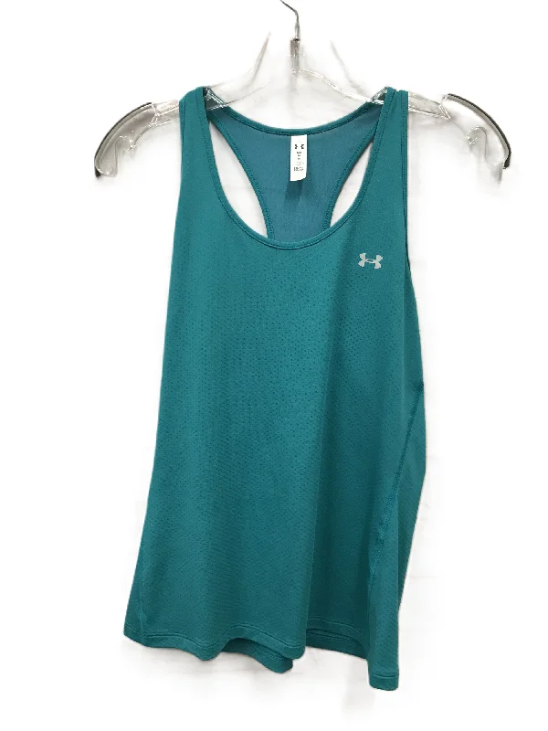 Blue Athletic Tank Top By Under Armour, Size: M