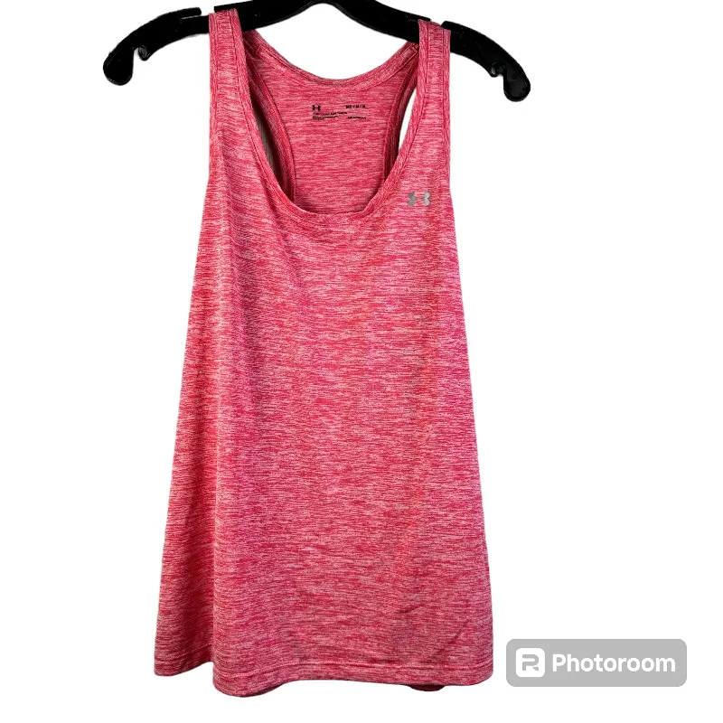 Pink Athletic Tank Top Under Armour, Size M