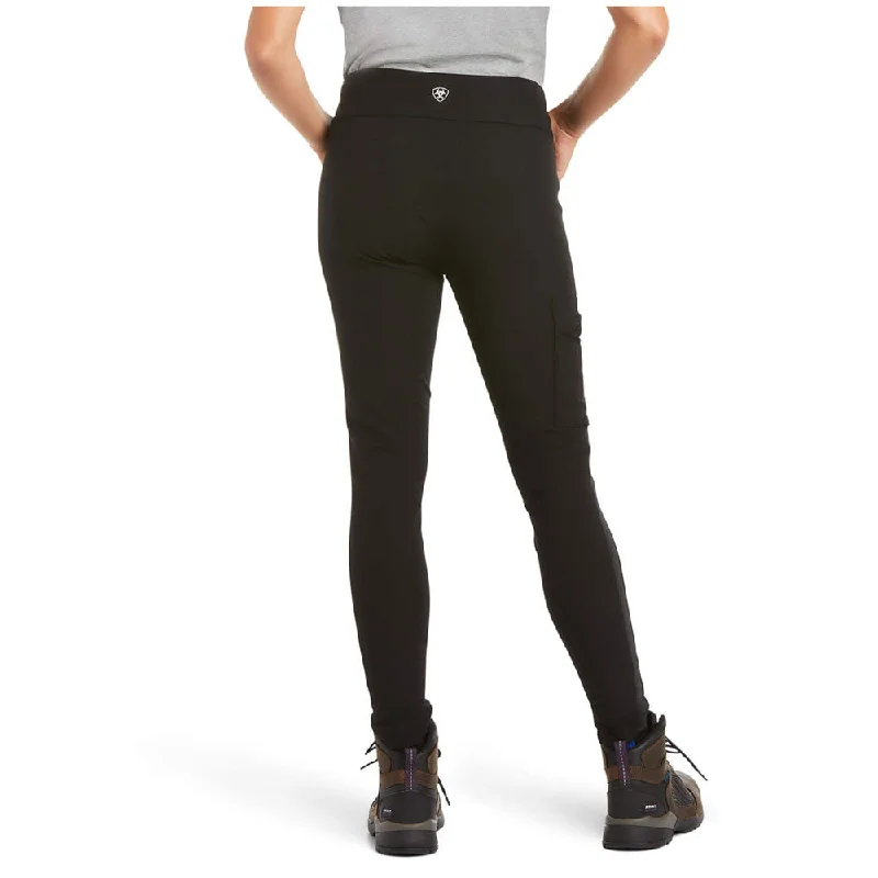 10034878 Ariat Women's Rebar DuraStretch Utility Leggings - Black