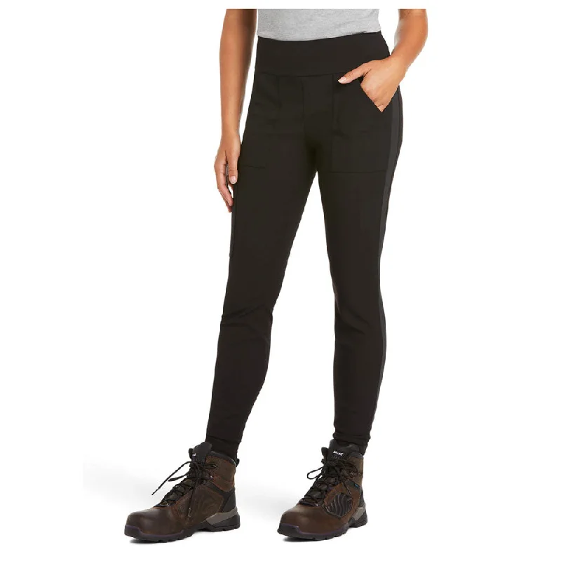 10034878 Ariat Women's Rebar DuraStretch Utility Leggings - Black