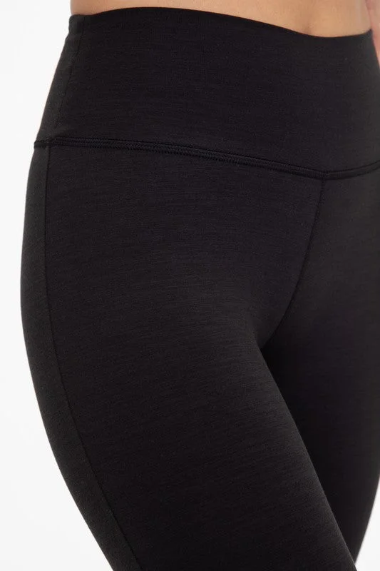 Black Athletic Flared Pants(109)