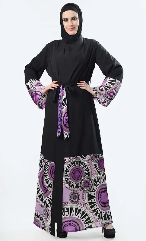 Bright And Shine Printed Shrug