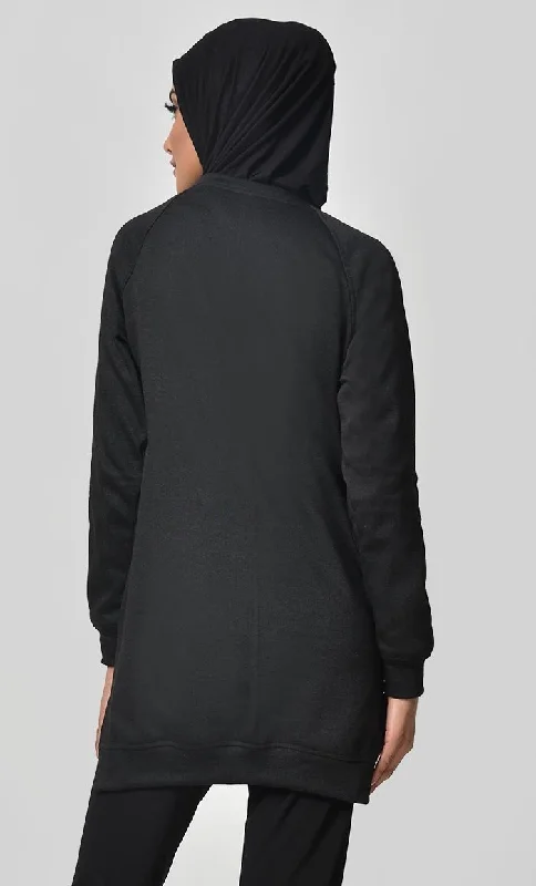 Color of Fall Designed Hoodie- Black