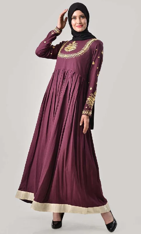 Elegance First Embroidered Abaya