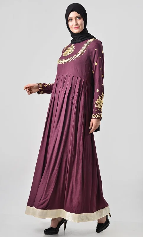 Elegance First Embroidered Abaya