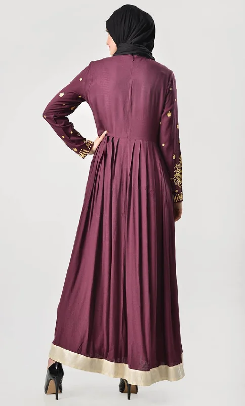 Elegance First Embroidered Abaya