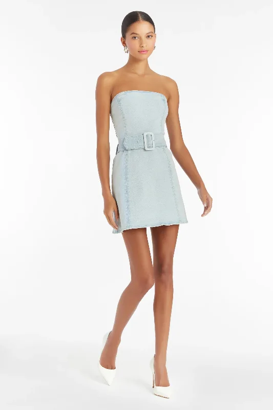 Fae Denim Dress - Iceberg