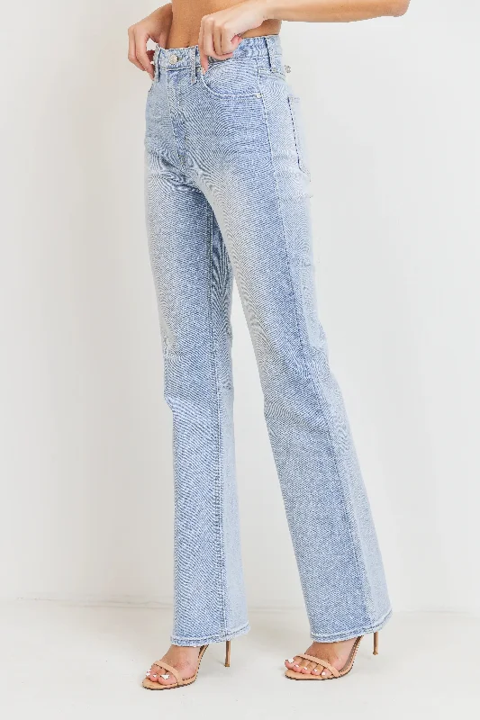 High Rise Vintage Slim Jeans - Bootcut