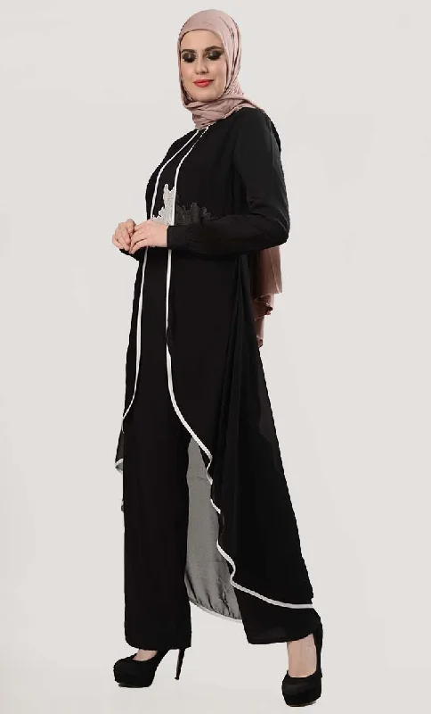 Layered Everyday Jumpsuit - Black