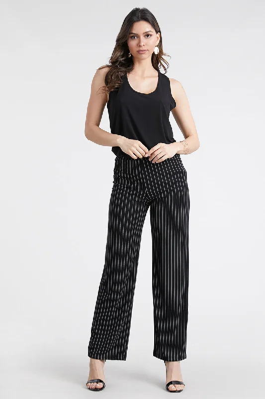 OTM Stripe Straight Pants-5034TM-ARD1