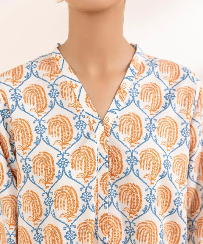 Printed Cotton Viscose Shirt