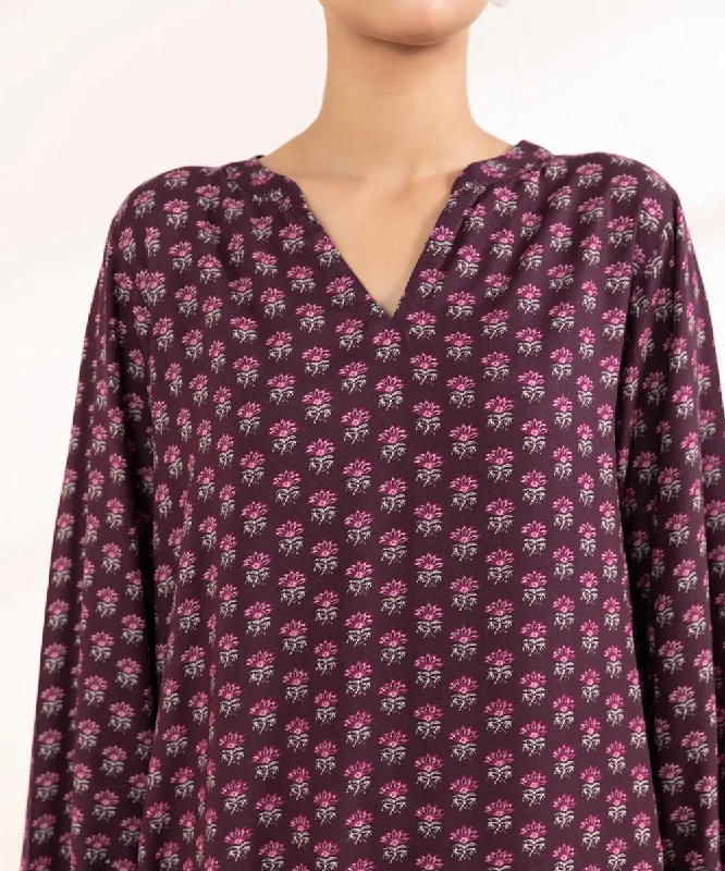 Printed Arabic Lawn Shirt