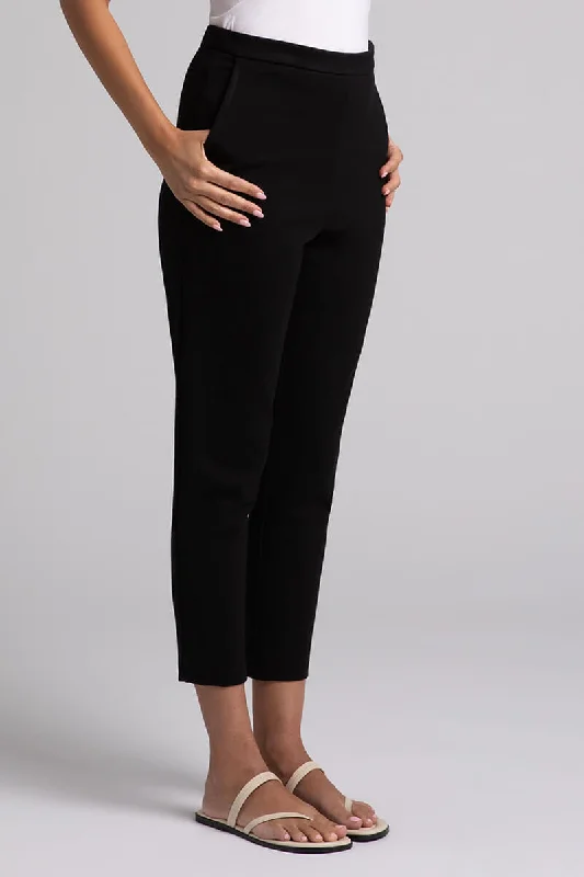 Ponte Cigarette Pant | Black