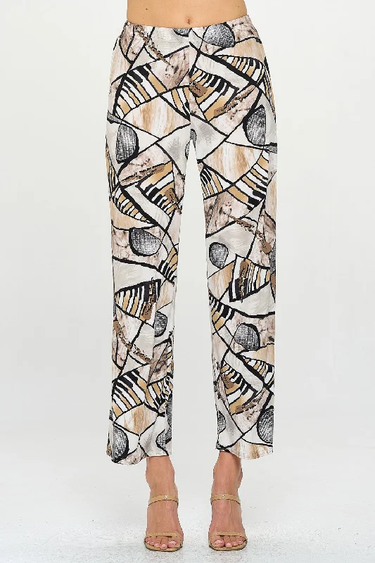 Print  HIT Flared Pants-5042HT-ARP1-W393