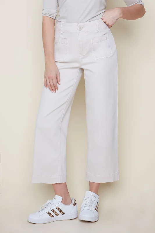 Renuar Luxe Tencil Cropped Wide Leg Pant R10071-E2008