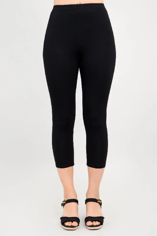 Ruby Capri, Black, Bamboo