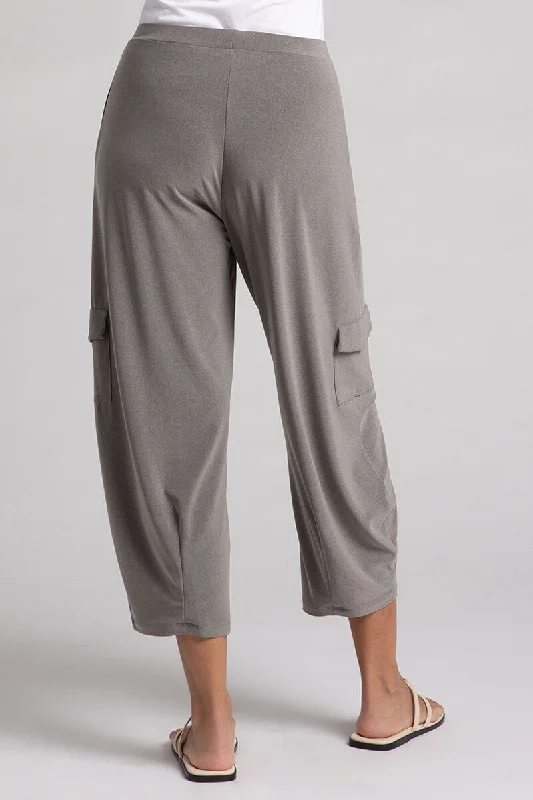 Safari Narrow Lantern Pant | Melange Sand