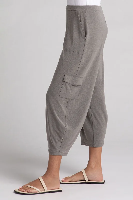 Safari Narrow Lantern Pant | Melange Sand