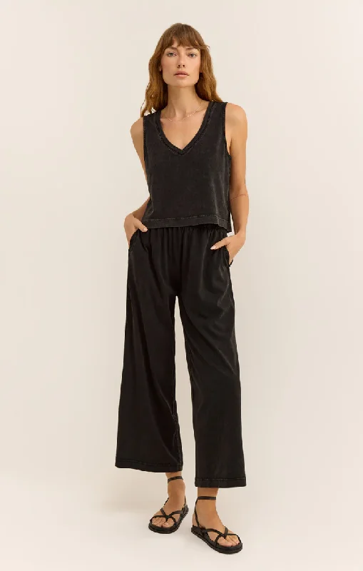 Scout Jersey Flare Pant Black