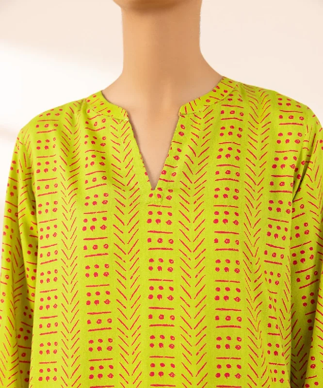 Printed Arabic Lawn Shirt