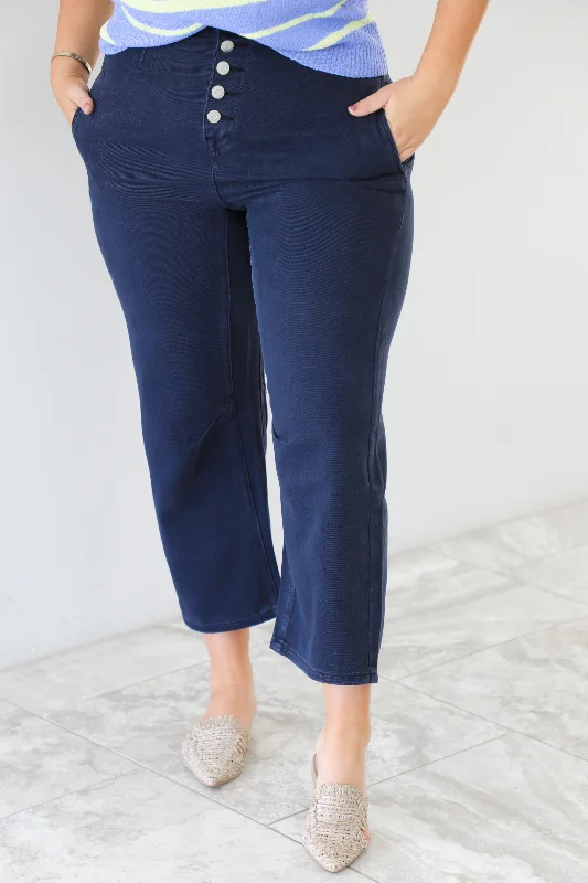 Texas Barrel Jeans: Navy