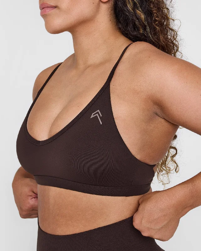 Timeless Strappy Bralette | 70% Cocoa