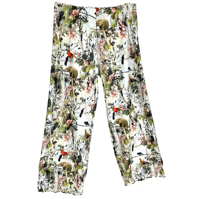 Tropical Woods Switchstacks Reversible Crop Pant