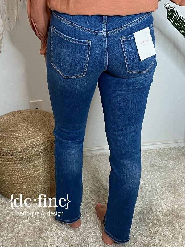 Vervet Mid Rise Bootcut Jeans in Regular & Curvy