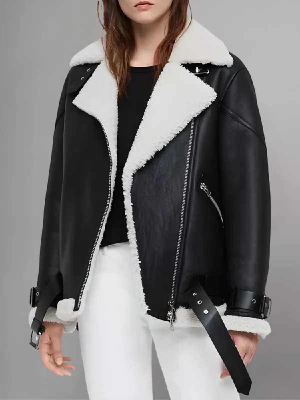 Black and White Fur / XS