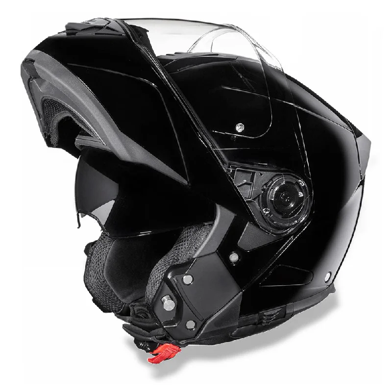 Close Out Daytona Helmets MG1-A ‘Glide’ Hi-Gloss Black DOT Modular Helmet