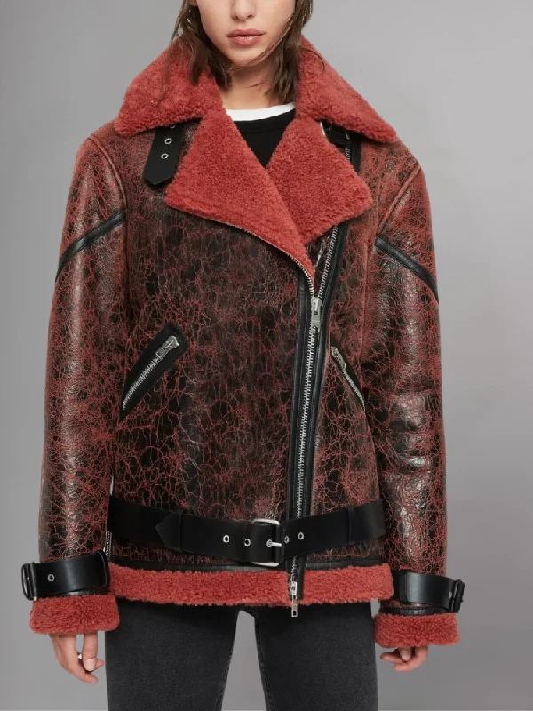 XS / Red and Red Fur