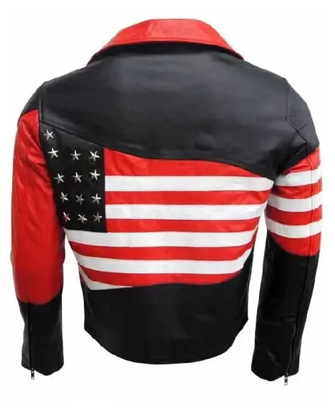 Unisex American Flag 4th July Independence Day Jacket